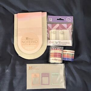 Erin Condren Pastel Notepad and Accessories Bundle